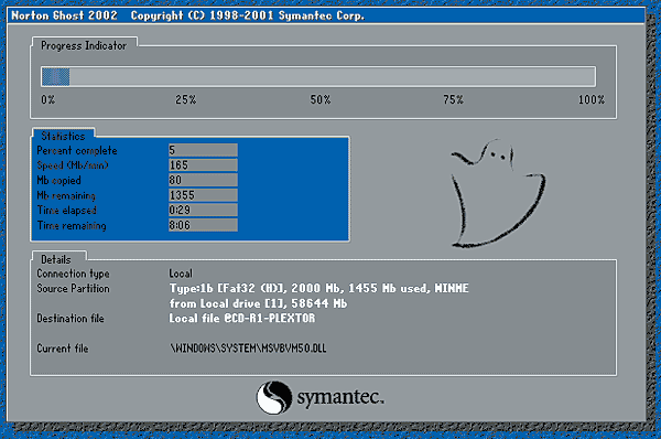 Symantec ghost windows 10